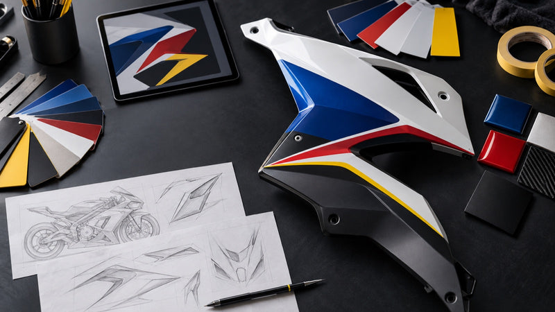 How Do I Customize My Own Color Scheme for a Fairing Kit?