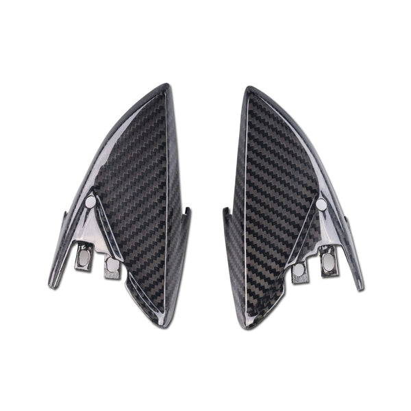 Bestem Carbon Fiber Heel Plate Guards For 2004-2005 GSX-R 600/750 - Pair