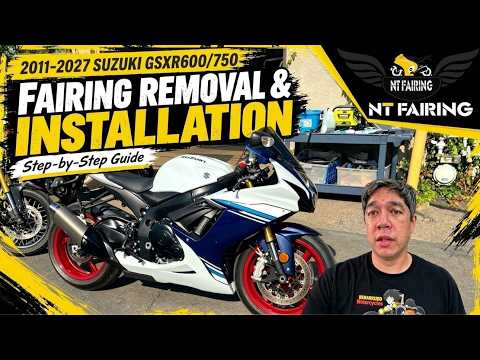 Fairing Installation Guide Fit For Suzuki GSX-R600 / GSX-R750 2011–2027