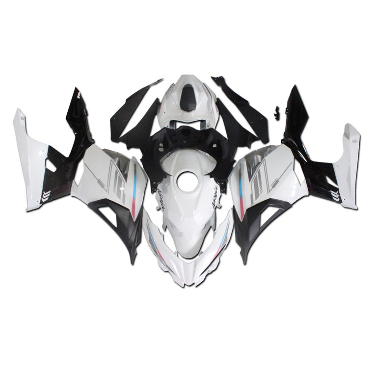 NT Fairing Fit for Kawasaki 2018-2023 EX400 U080- White Black | ABS Injection