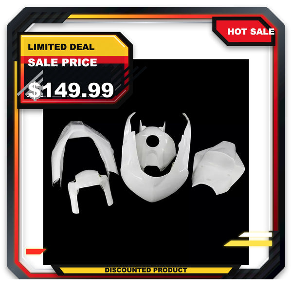 US STOCK NT Fiberglass Race Track Fairing Kit Fit for CBR1000RR 2004-2005 Unpainted Available in CA
