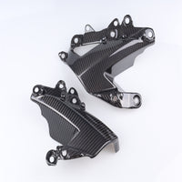 NT 2009-2012 Kawasaki Ninja ZX-6R Lower Side Panels-100% Carbon Fiber