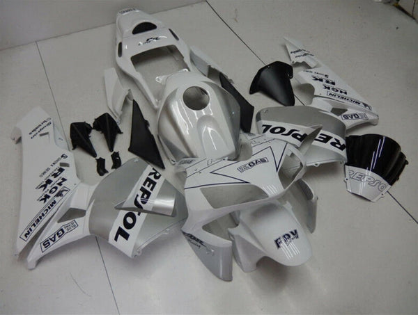 NT Aftermarket Injection ABS Plastic Fairing Kit Fit for CBR600RR 2003 2004 Silve White Black
