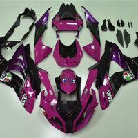 NT Fairing Purple Black Shark Teeth Fit for BMW 2009-2014 S1000RR Injection a011