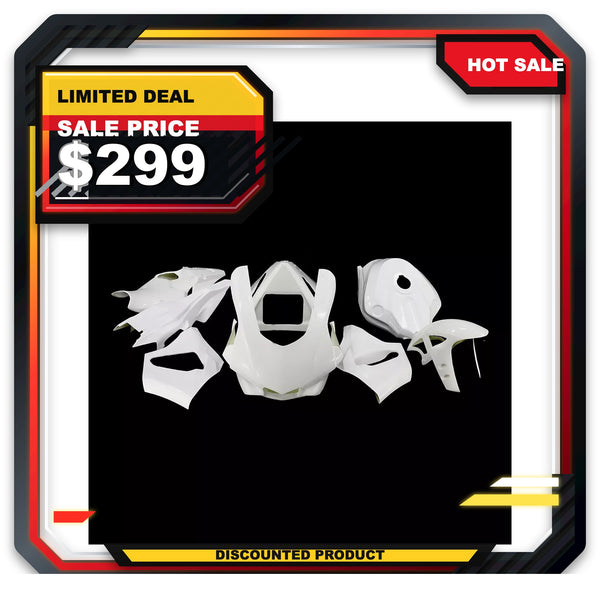 US STOCK NT Fiberglass Race Track Fairing Kit Fit for YAMAHA YZF R1 2015-2019 Unpainted Available in CA