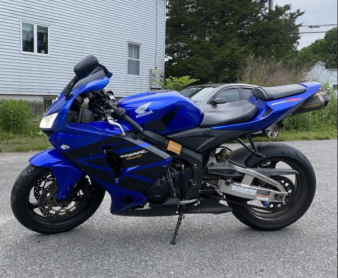 NT Aftermarket Injection ABS Plastic Fairing Kit Fit for CBR600RR 2005 2006 Blue Black DZ