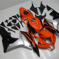NT Custom Aftermarket Injection ABS Plastic Fairing Fit for CBR600RR 2007-2008 Pearl Orange Silver Black