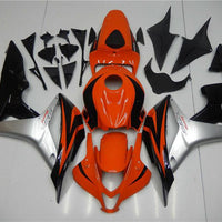 NT Custom Aftermarket Injection ABS Plastic Fairing Fit for CBR600RR 2007-2008 Pearl Orange Silver Black