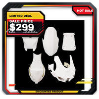 US STOCK NT Fiberglass Race Track Fairing Kit Fit for Ninja ZX10R 2021-2023 Unpainted Available in CA