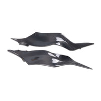 NT 2013-2018 Kawasaki Ninja ZX-6R Tank Side Panels - 100% Carbon Fiber
