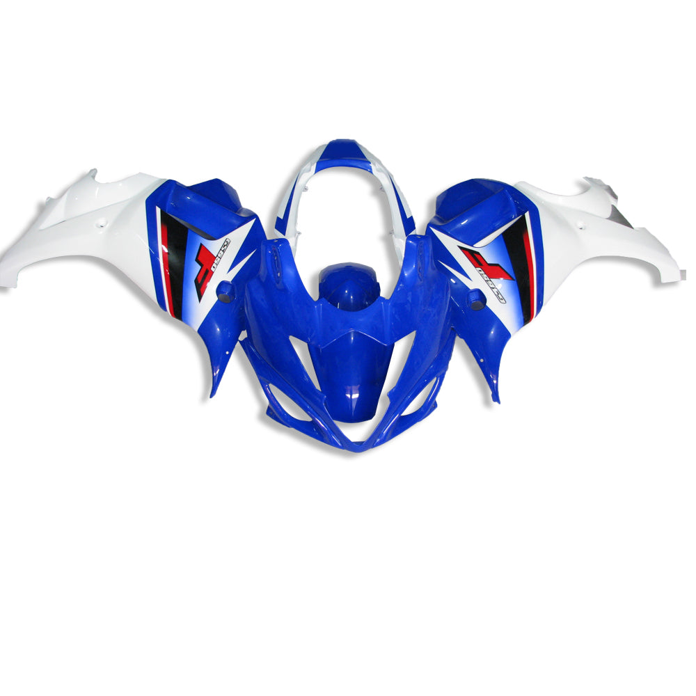 NT Plastics Bodywork Blue White ABS Fairing Fit for 2008-2013 GSX 650F N001