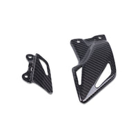 NT 2008-2026 Honda CBR1000RR Heel Plates - 100% Carbon Fiber 2009 2010 2011 2012