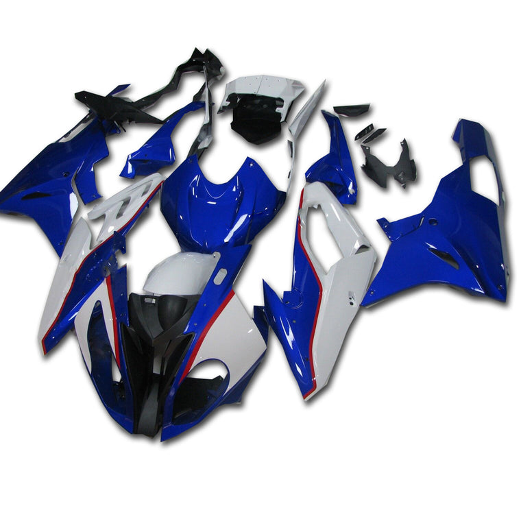 NT Fairing Fit for BMW 2015-2016 S1000RR A012- White Blue | ABS Injection