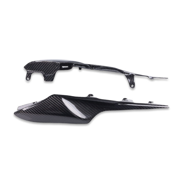 NT 2011-2015  ZX10R ZX-10R 100% Carbon Fiber Seat Tail Side Trim Panel Fairing