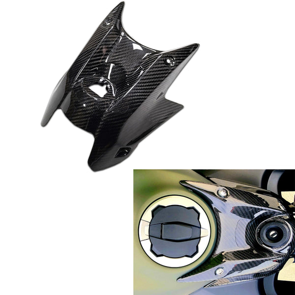 NT 100% Carbon Fiber Tank Cover Fit for Kawasaki Ninja 2017-2025 EX650R 650R Z650
