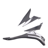 NT 2007-2008 Kawasaki Ninja ZX6R Seat Side Panels - 100% Carbon Fiber