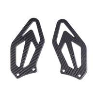 NT 2015-2018 BMW S1000RR  Heel Plates - 100% Carbon Fiber