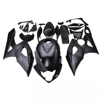 US STOCK NT Aftermarket Injection ABS Plastic Fairing Fit for GSXR 1000 2005-2006 Matte Black N034 Available in CA