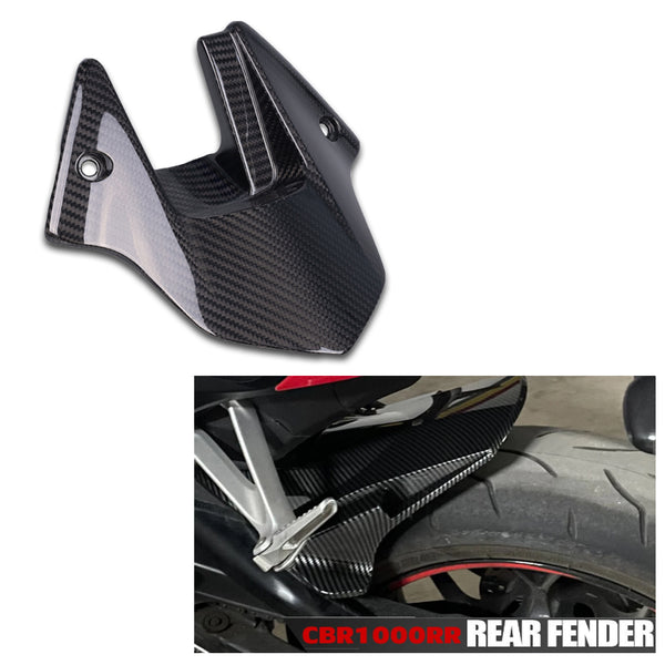NT 2012-2019 CBR1000RR 100% Carbon Fiber Rear Tire Hugger Mud Guard Fender Fairing