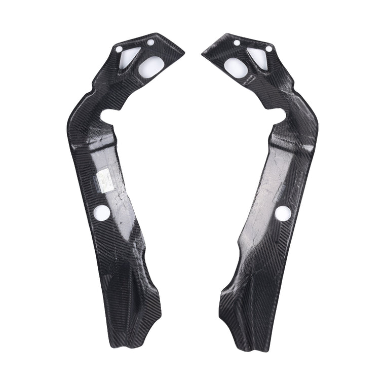 NT FAIRING Real 3K Carbon Fiber Frame Covers for BMW 2015-2018 S1000RR, Glossy 2x2 Twill Weave