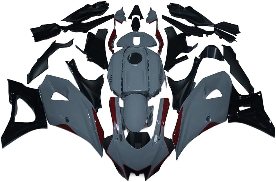 NT Fairing Fit for Yamaha 2022-2025 YZF-R7 N030- Gray Black Red | ABS Injection