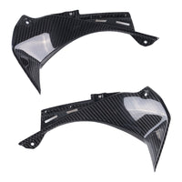 NT 2019-2023 KAWASAKI Ninja ZX6R REAL 100% Carbon Fiber INNER DASH INTAKE COVERS L-R