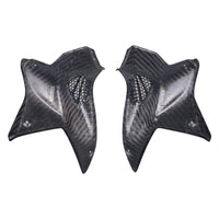 NT 2015-2021 Kawasaki Ninja H2 Upper Tank Covers - 100% Carbon Fiber a01