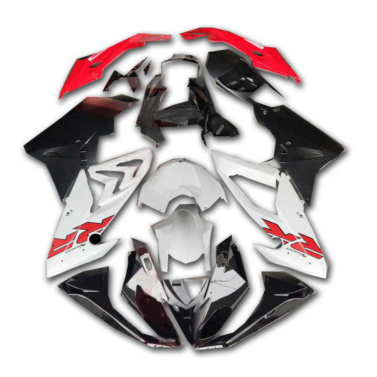 NT Fairing Fit for BMW 2009-2014 S1000RR A036- White Black | ABS Injection