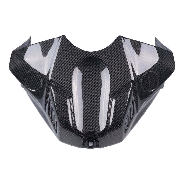 NT Real 100% Carbon Fiber Front Half Tank Cover for Yamaha 2020-2021-2024-2025 YZF R1