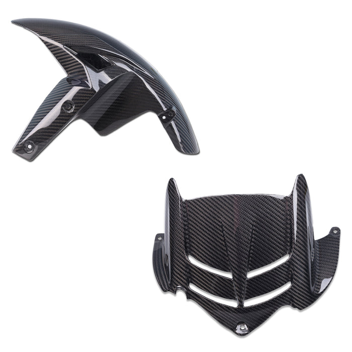 NT Carbon Fiber Front Rear Fender Fit for Kawasaki Ninja 2019-2026 ZX6R 636