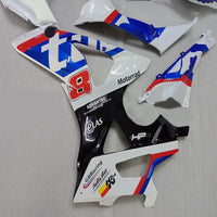 NT White Blue Fairing Kit Fit for BMW 2009-2014 S1000RR Injection Mold a041