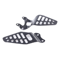 NT Real 100% Carbon Fiber Heel Plates for Yamaha 2008-2012-2014-2015-2016 YZF R6