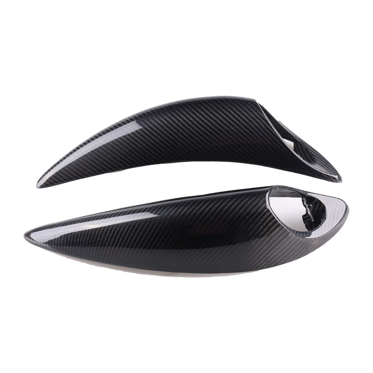 NT Real 100% Carbon Fiber Side Seat Section Covers for Suzuki 2008-2020 Gen2 Hayabusa