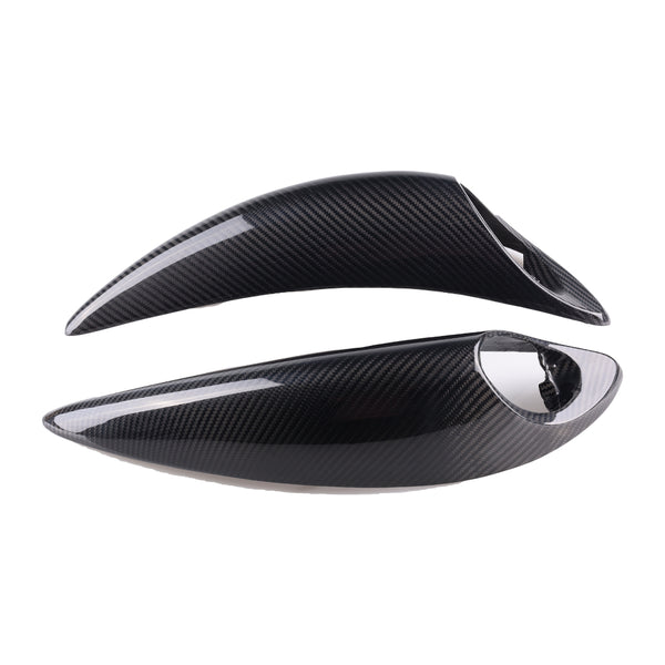 NT Real 100% Carbon Fiber Side Seat Section Covers for Suzuki 2008-2020 Gen2 Hayabusa