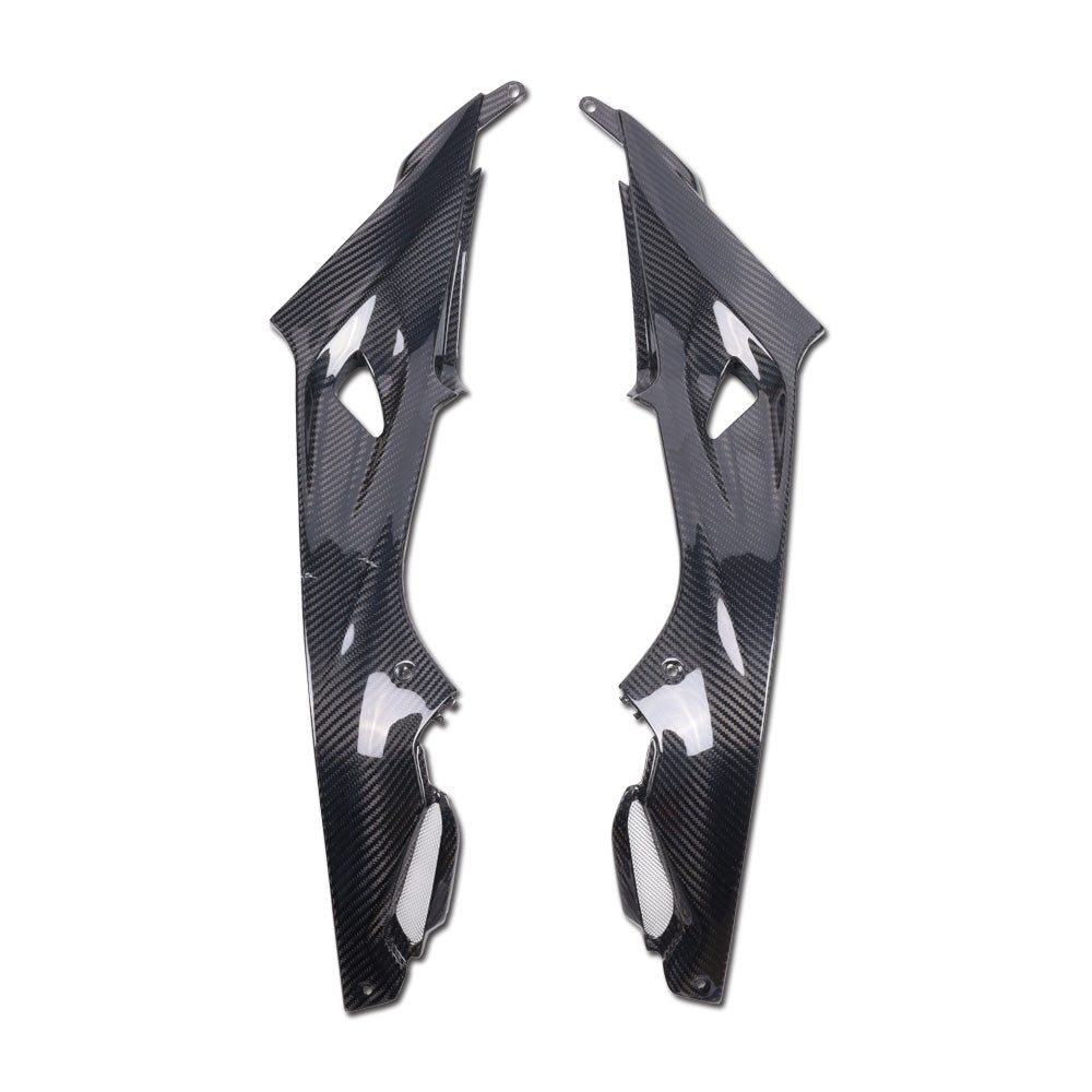 NT 2015-2019 BMW S1000RR Gas Tank Side Trim Cover Cowl Fairing 100% Carbon Fiber