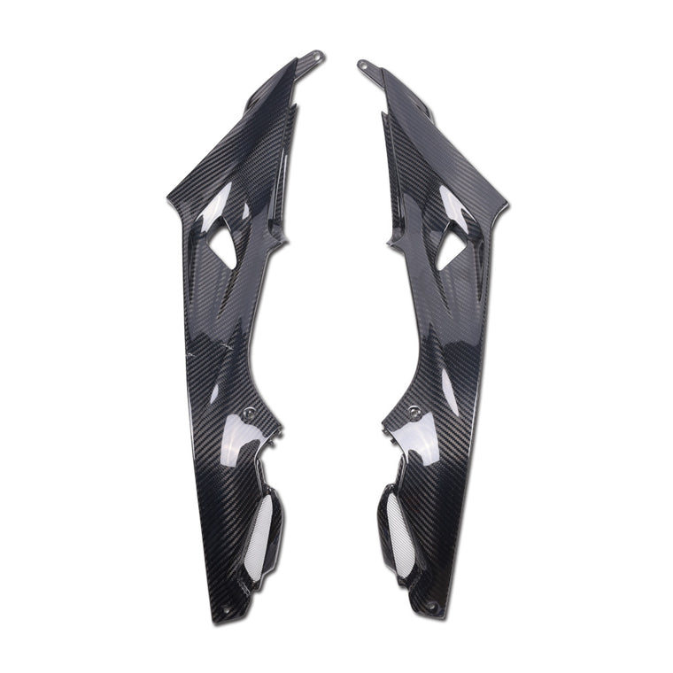 NT 2015-2019 BMW S1000RR Gas Tank Side Trim Cover Cowl Fairing 100% Carbon Fiber