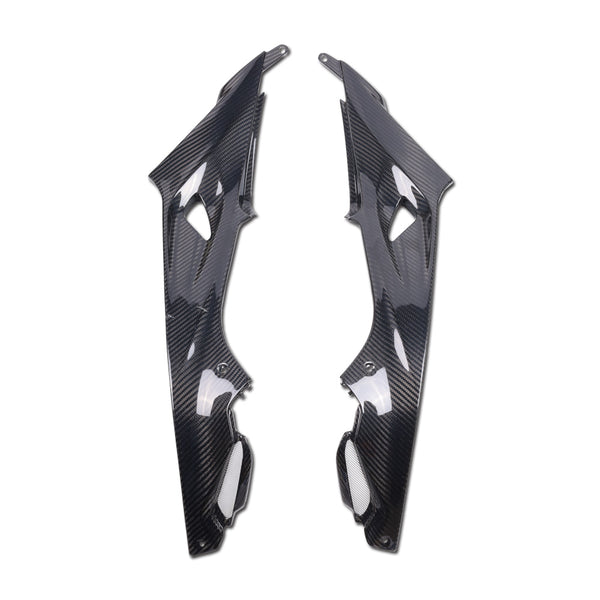 NT 2015-2019 BMW S1000RR Gas Tank Side Trim Cover Cowl Fairing 100% Carbon Fiber