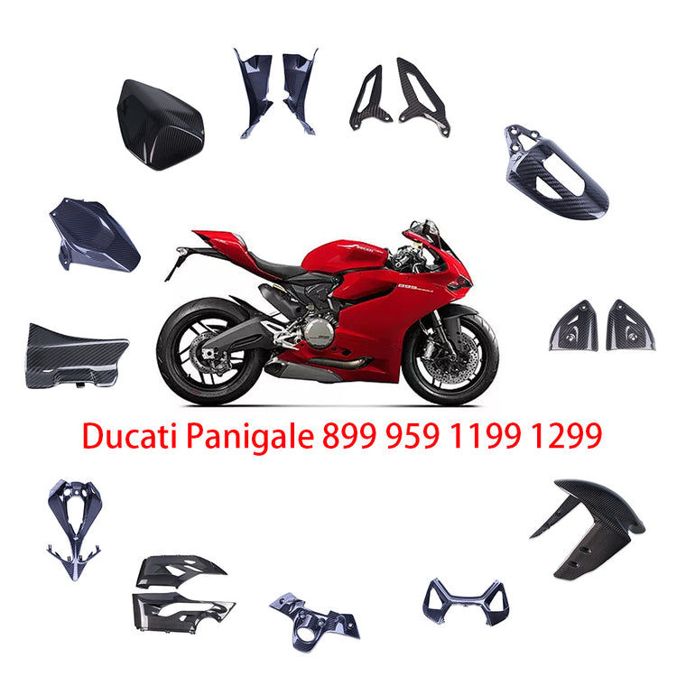 NT 100% Real 3K Twill Carbon Fiber Piece for Ducati 899 959 1199 1299 Panigale