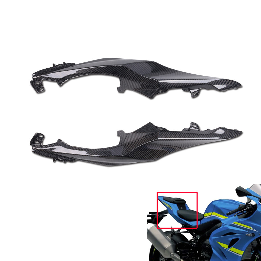 NT FAIRING Real 3K Carbon Fiber Tail Fairing for Suzuki 2017-2026 GSXR 1000, Glossy 2x2 Twill Weave