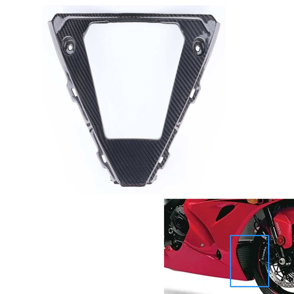 NT FAIRING Real 3K Carbon Fiber V Panel for Suzuki 2017-2026 GSXR 1000, Glossy 2x2 Twill Weave