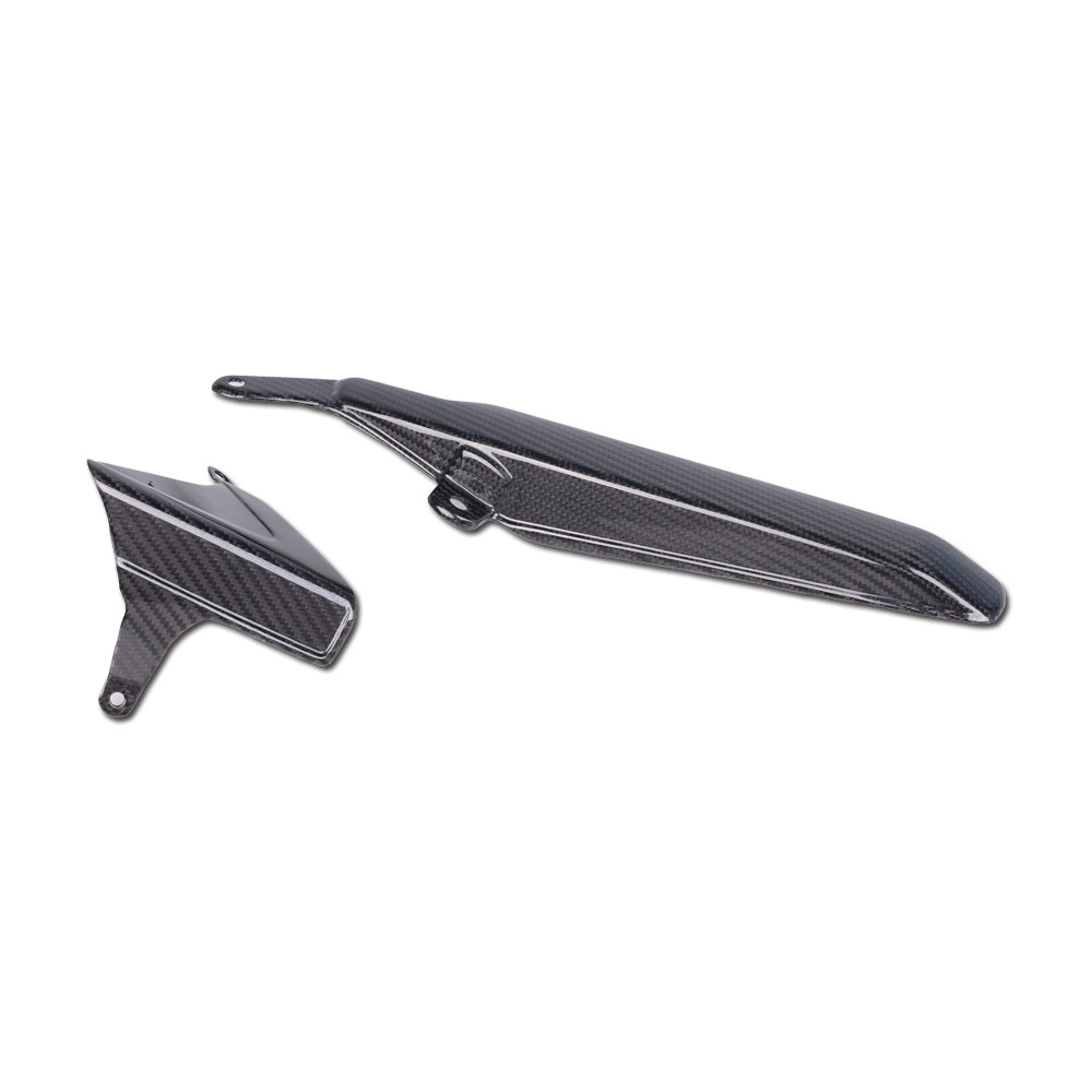NT FAIRING Real 3K Carbon Fiber Chain Guard Cover for Honda 2004-2007 CBR1000RR CBR 1000RR, Glossy 2x2 Twill Weave
