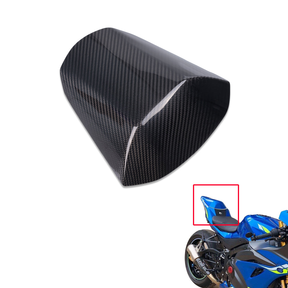 NT FAIRING Real 3K Carbon Fiber Rear Seat Cover for Suzuki 2017-2026 GSXR 1000, Glossy 2x2 Twill Weave