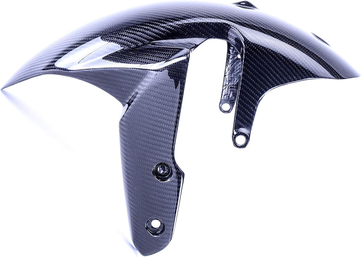 NT FAIRING Real 3K Carbon Fiber Front Fender for Suzuki 2009-2016 GSXR 1000 & 2011-2026 GSXR 600/750, Glossy 2x2 Twill Weave