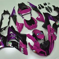 NT Fairing Purple Black Shark Teeth Fit for BMW 2009-2014 S1000RR Injection a011