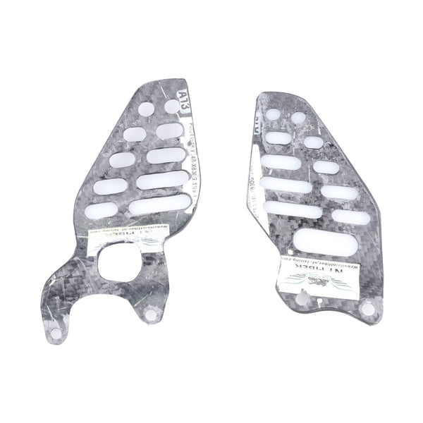 NT Real 100% Carbon Fiber Heel Plates for Yamaha 2008-2012-2014-2015-2016 YZF R6