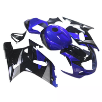 US STOCK NT Aftermarket Injection ABS Plastic Fairing Fit for GSXR 600/750 2001-2003 Black Blue U100 Available in CA