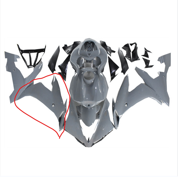 NT Aftermarket Injection Right Side Upper Fairing Fit for YZF R1 2004-2006 Nardo Gray