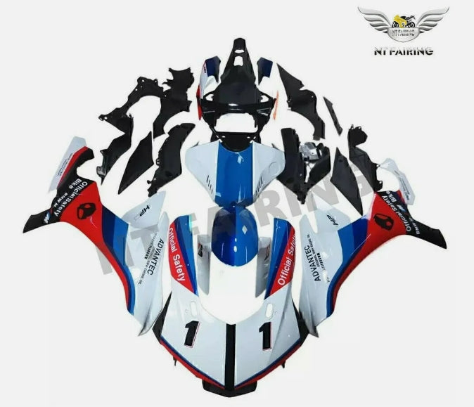 NT Fairing Fit for Yamaha 2015-2019 YZF-R1 N026- Blue White Red | ABS Injection