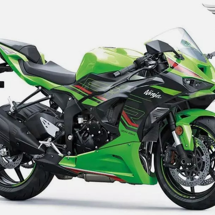 US STOCK NT Aftermarket Injection ABS Plastic Fairing Fit for ZX6R 636 2024 Green Black N004 Available in CA