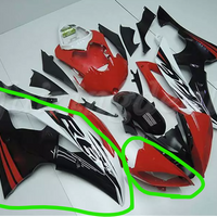 NT Aftermarket Injection ABS Plastic Right Side Fairing Fit for YZF R6 2008-2016 Red White Black N002